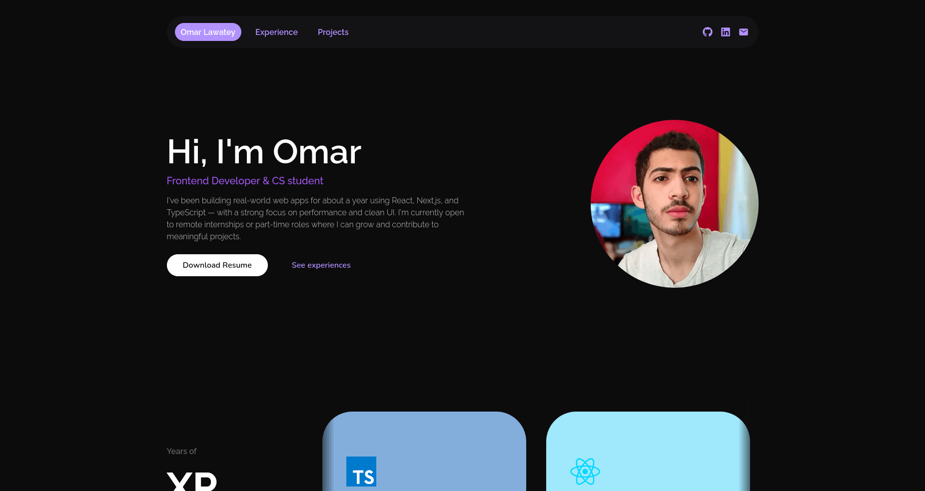 See my-portfolio live my-portfolio